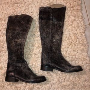 Steven by Steve Madden distresses brown boots